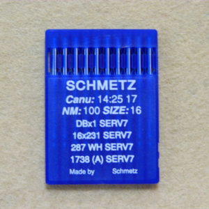 Иглы Schmetz DBх1 №100 (уп. 10 шт.)