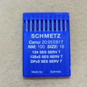 Иглы Schmetz DPх5 SES №100 (уп. 10 шт.)