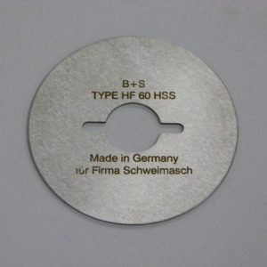 Лезвие дисковое для HF-60 односторонний