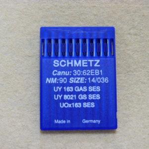 Иглы Schmetz UYx163 GAS SES №90/14  (уп. 10 шт.)