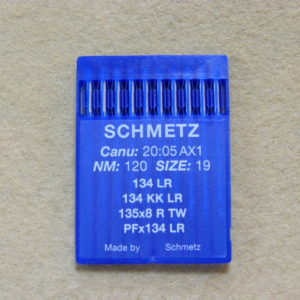 Иглы Schmetz DPх5 LR (134 LR) №120 (уп. 10 шт.)