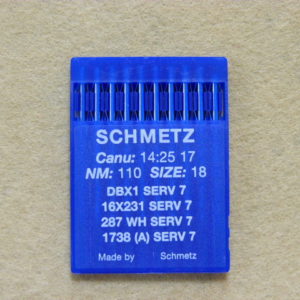 Иглы Schmetz DBх1 №110  (уп. 10 шт.)