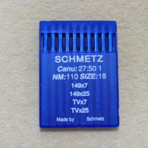 Иглы Schmetz TVх7 №110 (уп. 10 шт.)