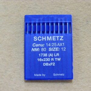 Иглы Schmetz DBх1 LR №80/12 (уп. 10 шт.)