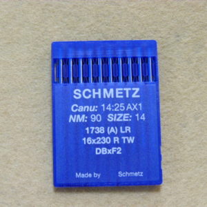 Иглы Schmetz DBх1 LR №90/14 (уп. 10 шт.)