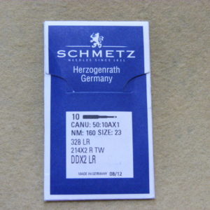 Иглы Schmetz 328 LR №160 (для рукавных машин) (уп. 10 шт.)