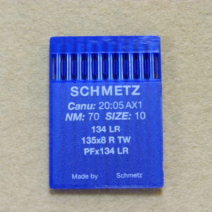 Иглы Schmetz DPх5 LR (134 LR) №70 (уп. 10 шт.)