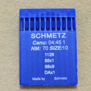 Иглы Schmetz DAх1 №70 (уп. 10 шт.)