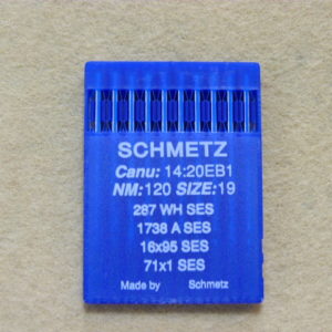 Иглы Schmetz 287WH SES №120 (DBх95) (уп. 10 шт.)