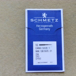 Иглы Schmetz 794 (DYх3) №130 (уп. 10 шт.)