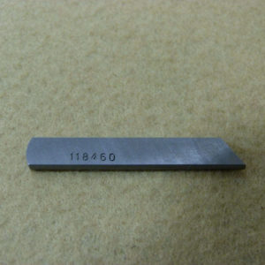 Нож нижний JZ 118-46003