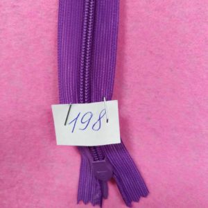 Молния потайная №3 50см ДС-198 фиолетовый