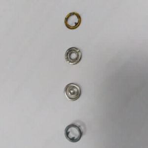 Кнопка рубашечная «Е-Е» 9,5мм серый (уп.1440)