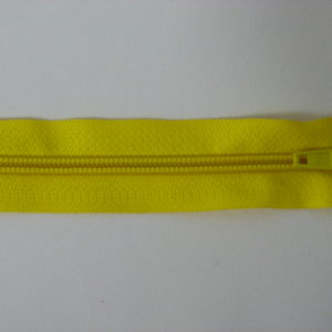 Молния спираль №5 60 см «S», 110-желтый