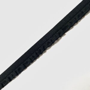 Резинка ажурная 0215 черная (волнистая)