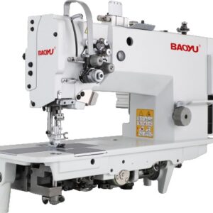 Двухигольная швейная машина с тройным продвижением BAOYU GT-2567-2(9,5мм)(Комплект)