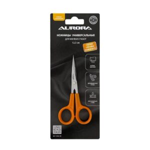 Ножницы (AU 1006-50) универсальные, для мелких работ «Аврора» (12,5 см), шт